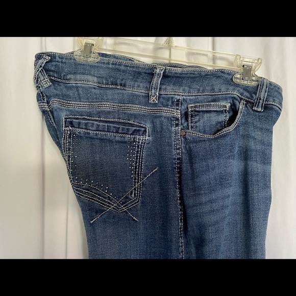 LEE SlenderSecret Sz-12P Well💗 Good Tough Jeans-Great 4 Outdoors-Comfortable☁️ - Picture 10 of 16